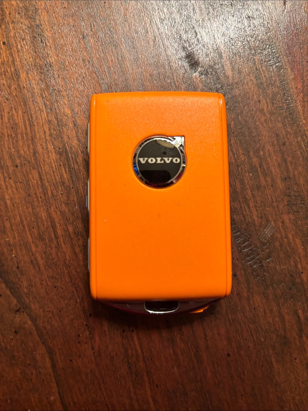 Volvo Orange Key Fob Cover - Durable Protective Case